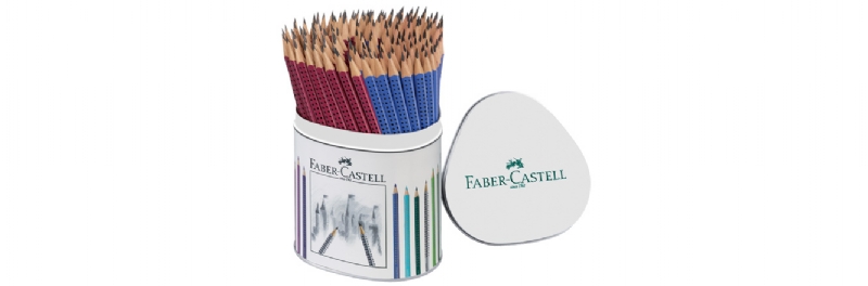 Faber-castell Grip 2001 Kurşun Kalem Vişne-Mavi