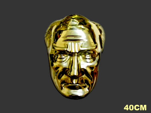 Atatürk Maskı Prinç Görünümlü Polyester 40cm 