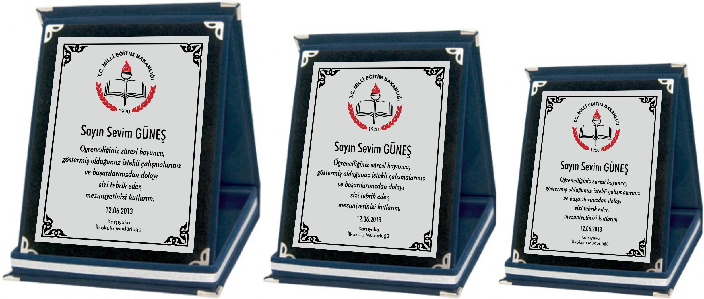 İdeal Plaket Gümüş