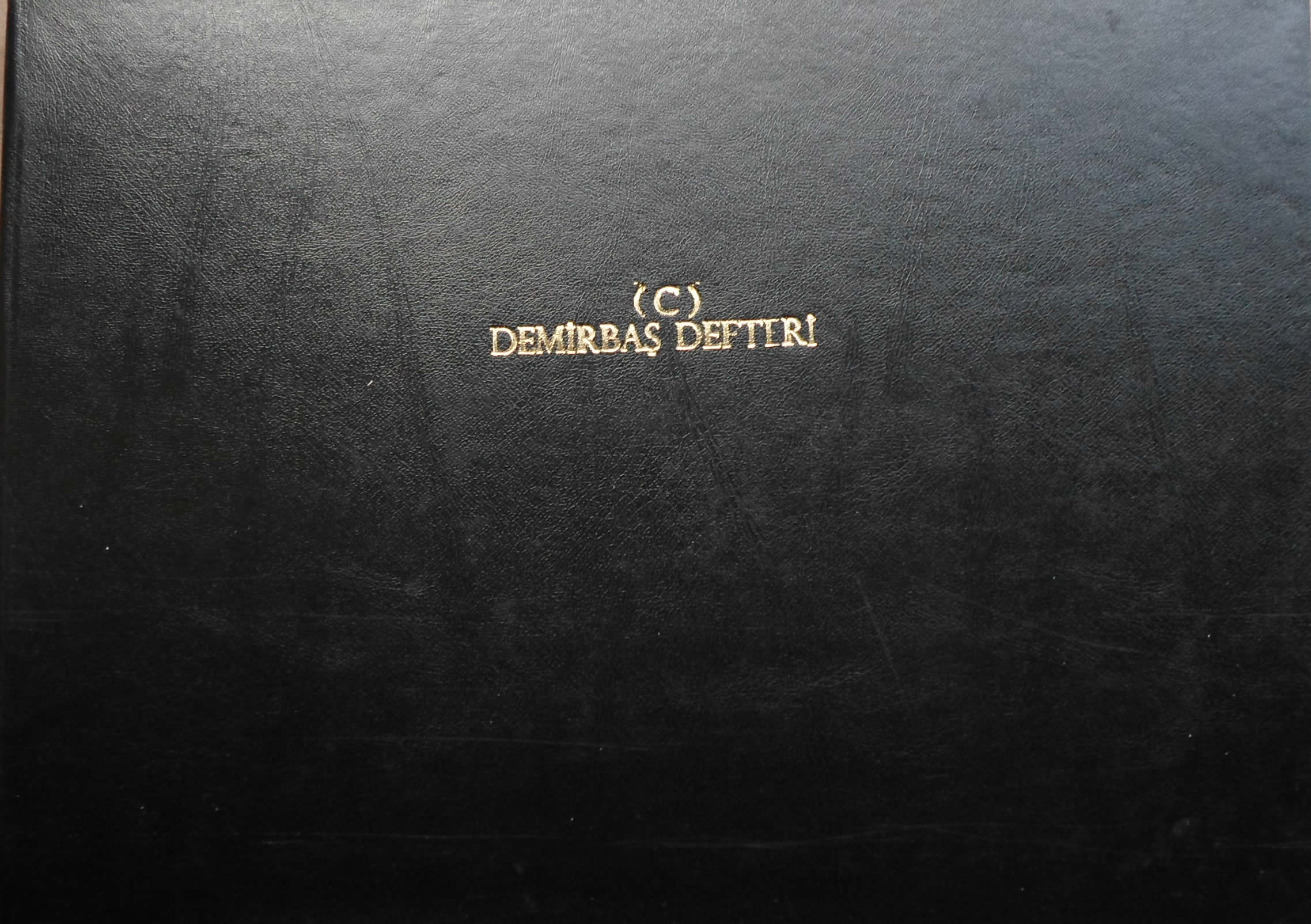 C Demirbaş Defteri