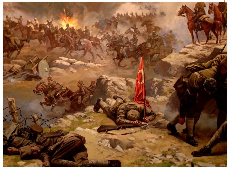 Çanakkale Savaşı Panorama resimleri - Dijital Baskı   