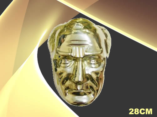 Atatürk Maskı Prinç Görünümlü Polyester 28cm 